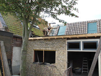 Sloten 2009, oude woning gerestaureerd